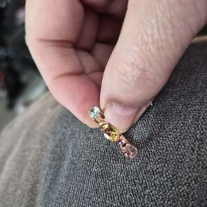 Elegant Multicolor Gemstone Earrings